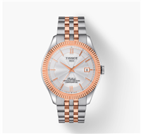 Orologio Tissot Uomo Ballade Powermatic 80 Silicium in Acciaio placcato oro rosa T1084082227800 - T1084082227800